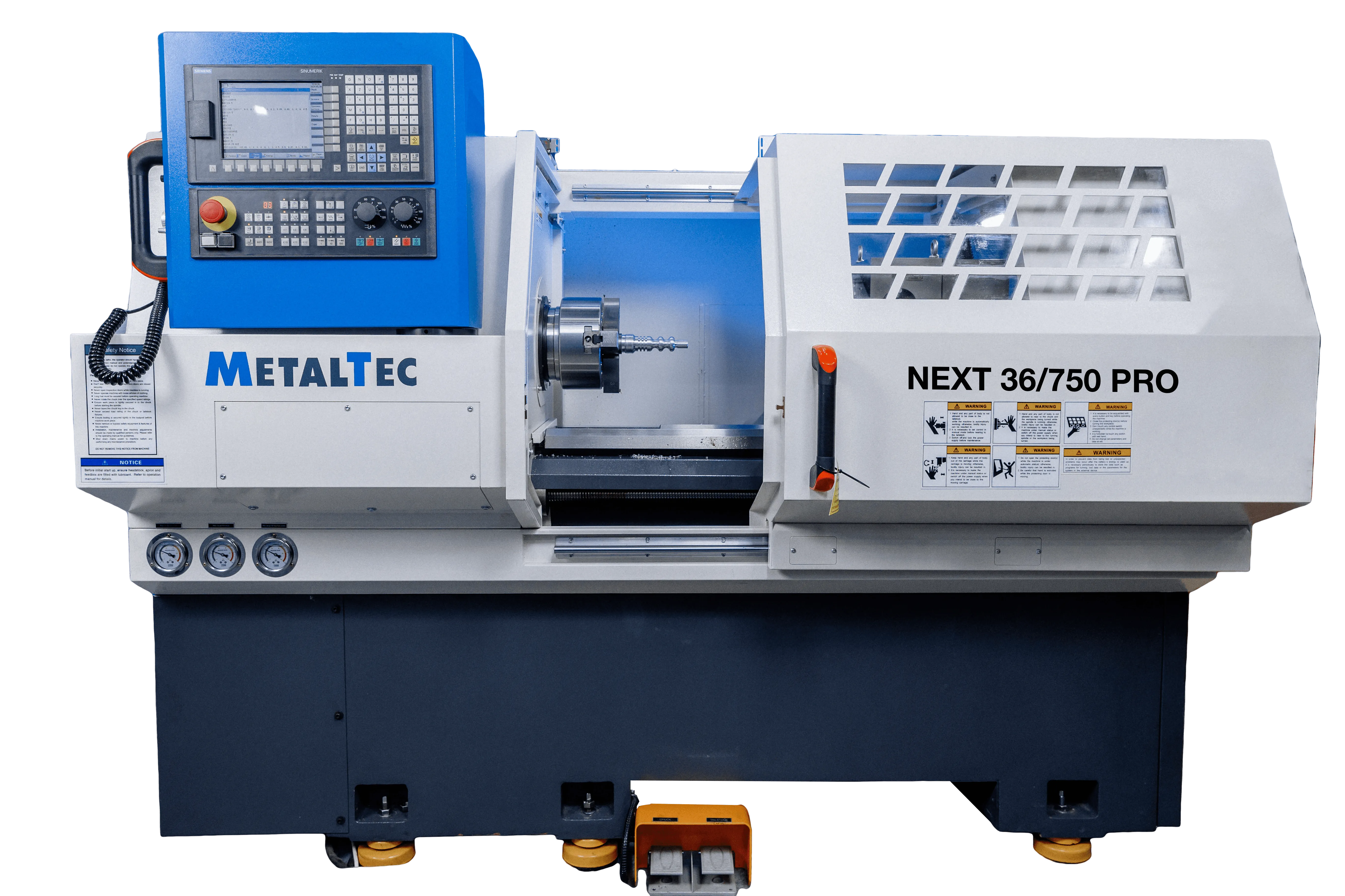 Фото MetalTec NEXT 36x750 Pro токарный станок c ЧПУ с прямой станиной в интернет-магазине ToolHaus.ru