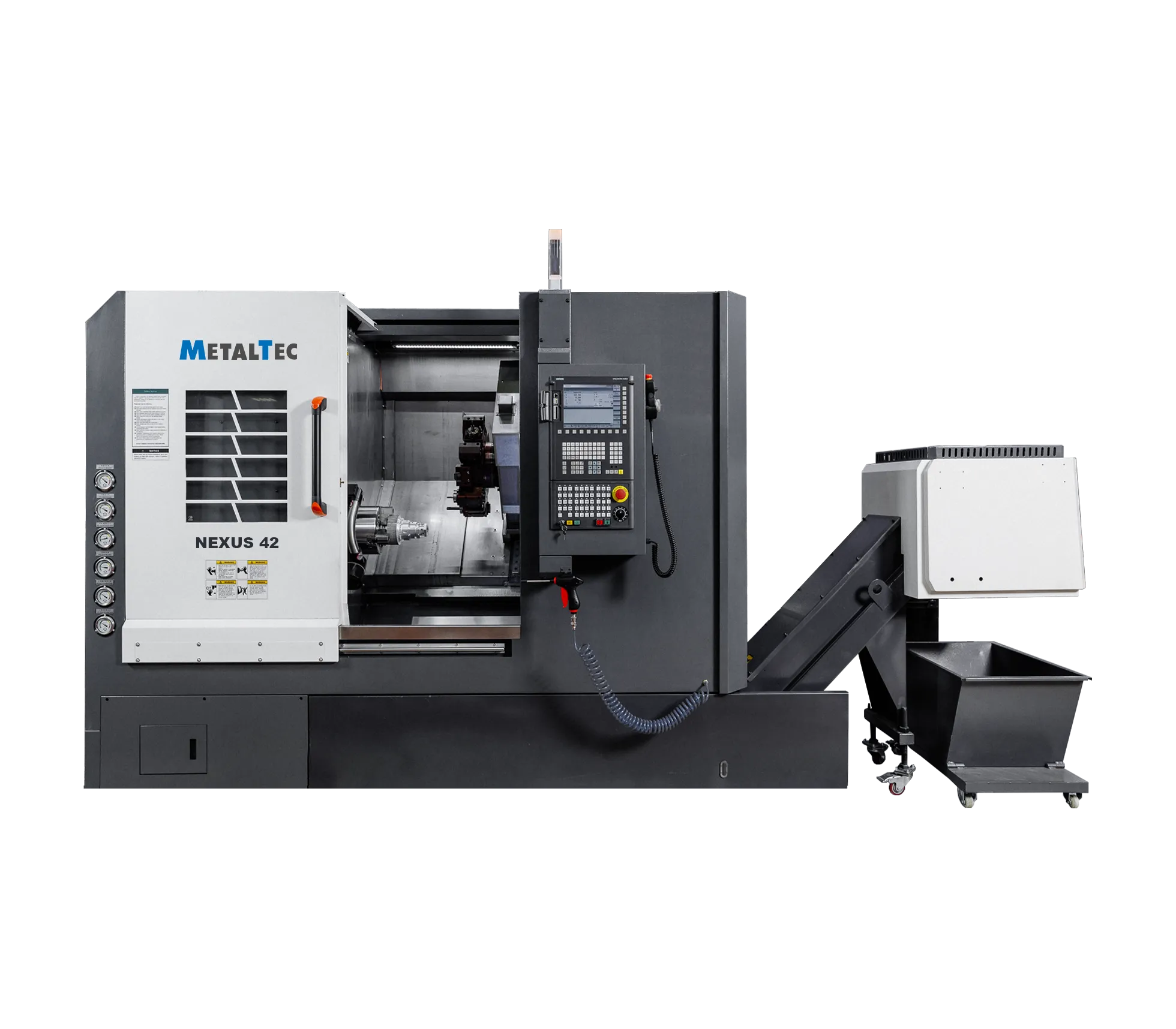 Фото MetalTec NEXUS 42 - Токарный станок ЧПУ с наклонной станиной в интернет-магазине ToolHaus.ru